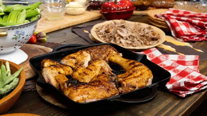 A photo of BBQ pork