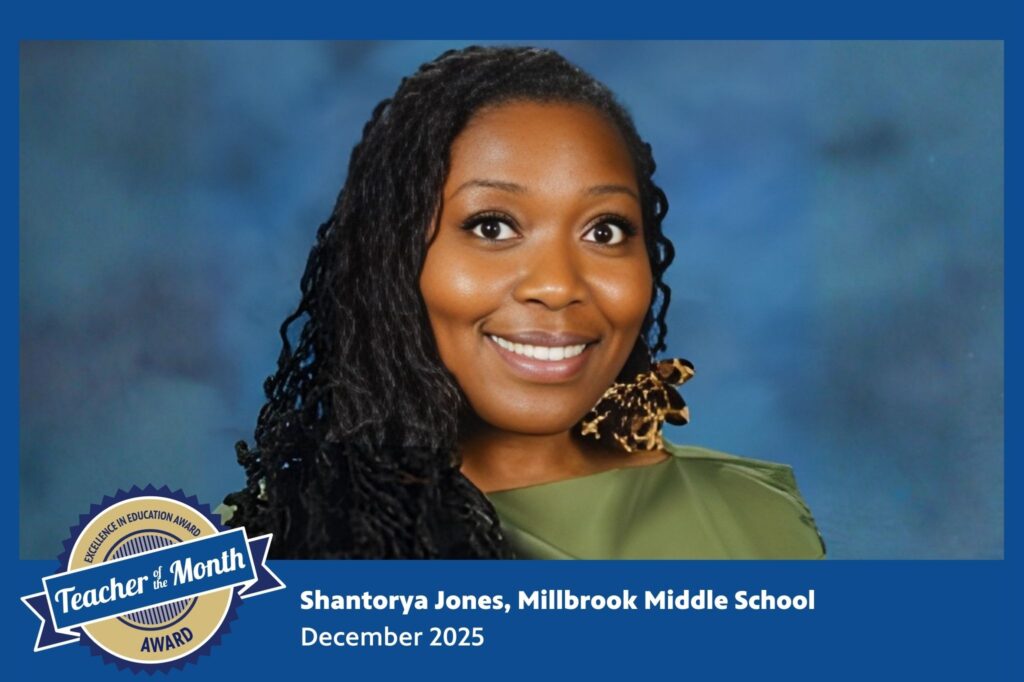 APT Teacher of the Month, December 2025: Shantorya Jones