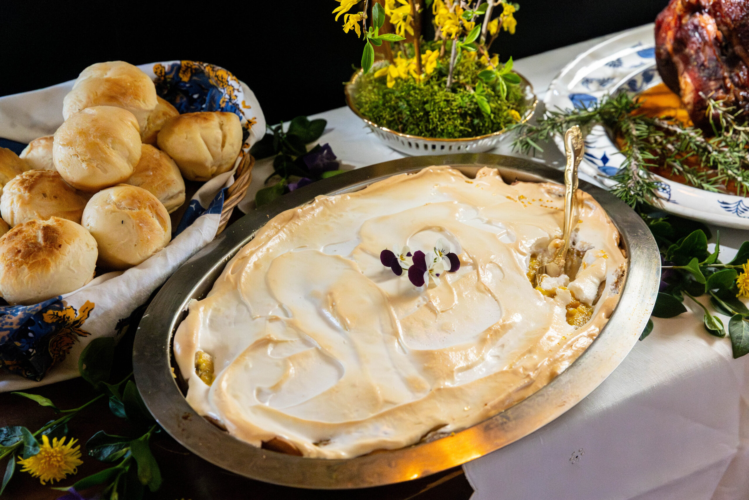 Banana Pudding with Toasted Meringue