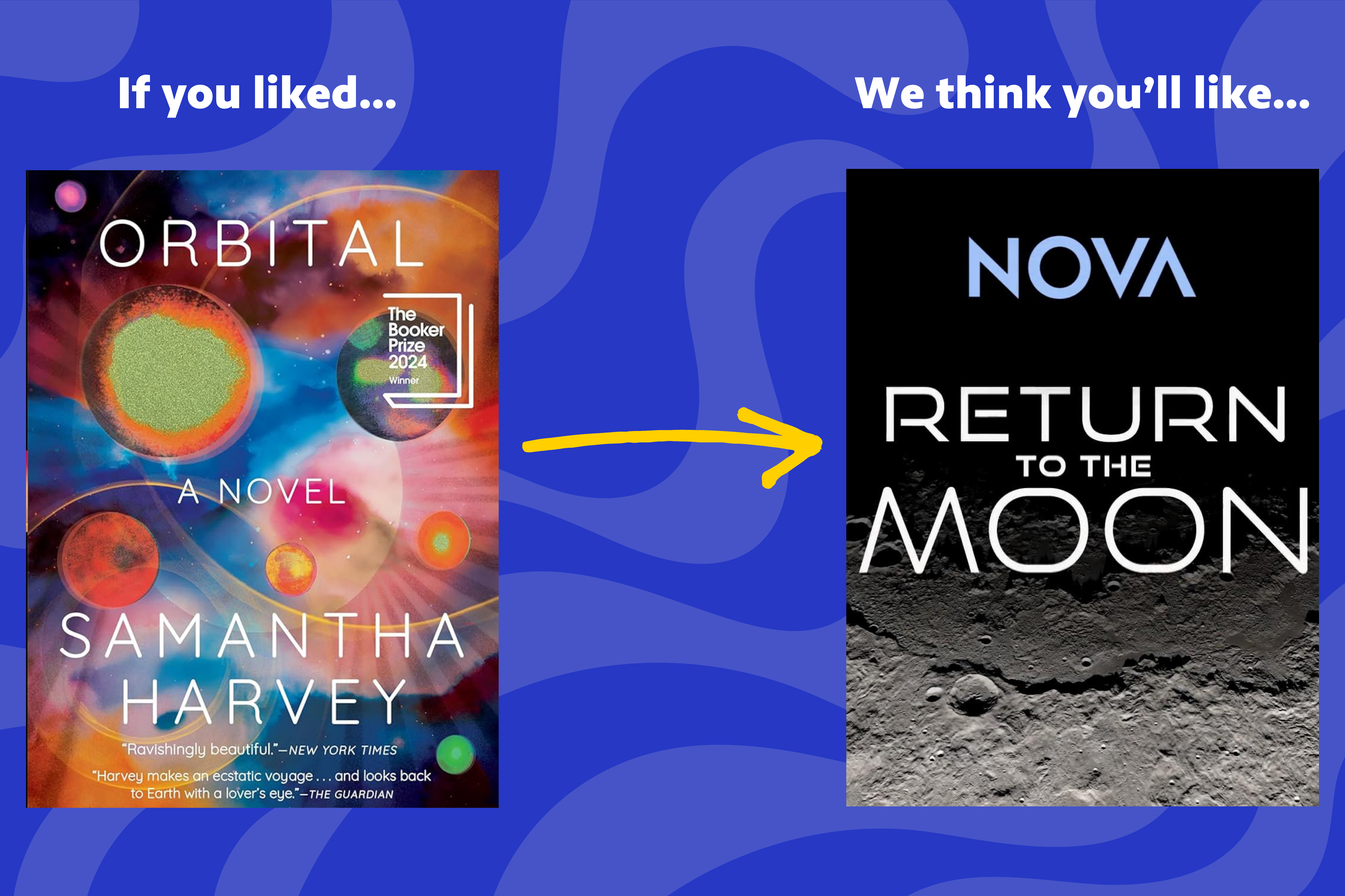 If you like Orbital by Samantha Harvey. We think you'll like NOVA's Return to the Moon.