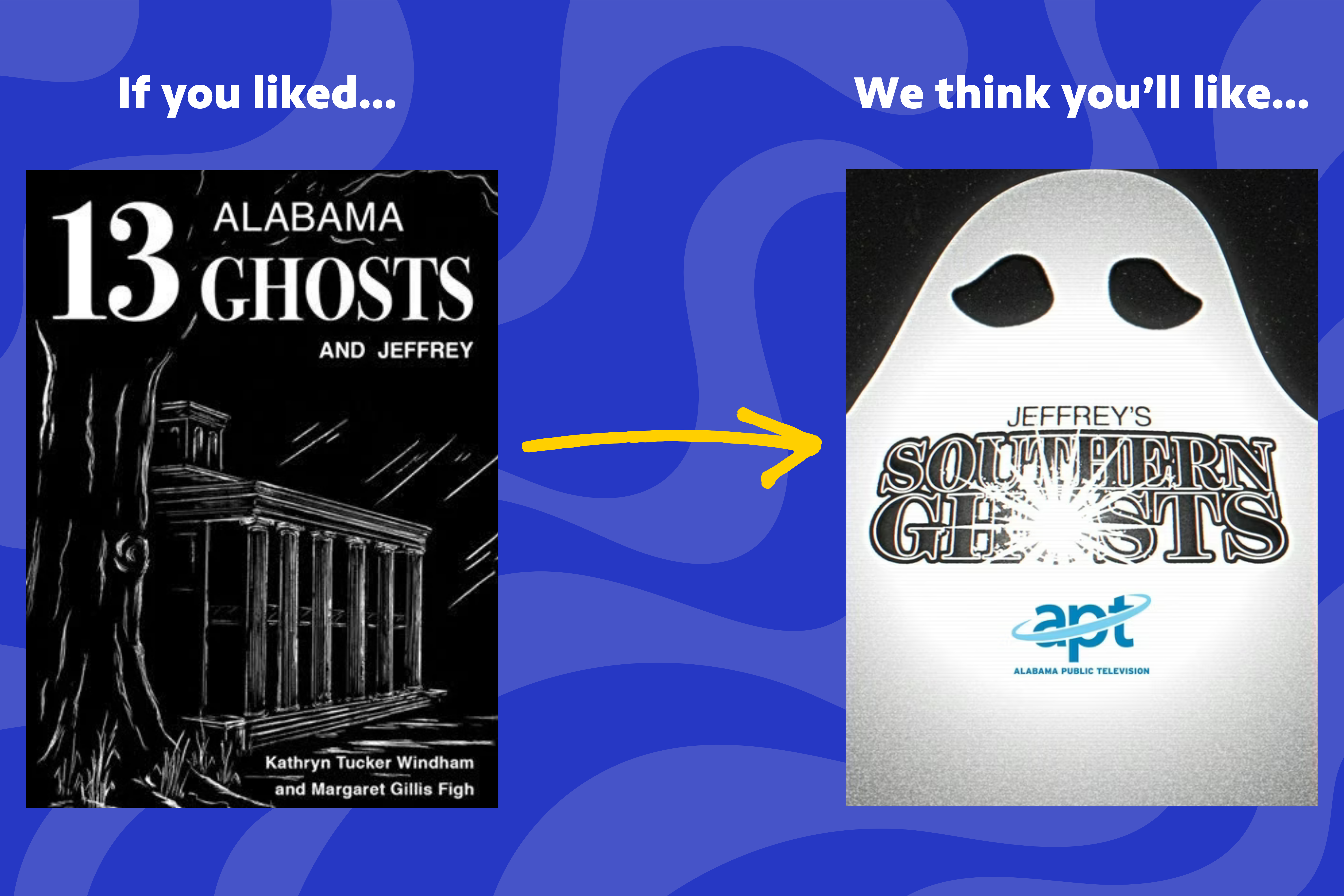 If you liked 13 Alabama Ghosts and Jeffrey, we think you'll like the APT Original Jeffrey's Southern Ghosts.