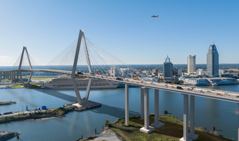 Mobile River Bridge construction expected to start later this year